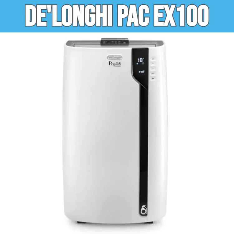 De'Longhi PAC EX100 Silent Portable Air Conditioner