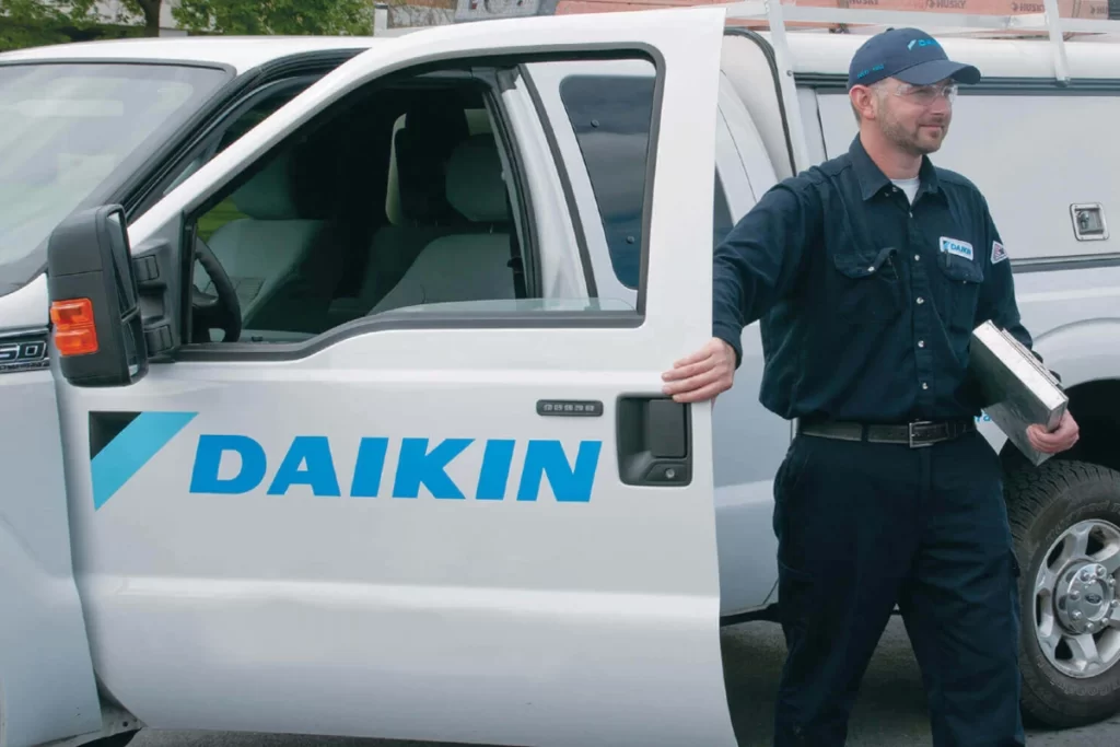 DAIKIN air conditioning: Customer satisfaction and professionalism